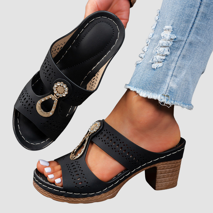 Ruby | Orthopædiske Hæl Sandaler